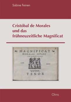 Cover Cristóbal de Morales und das frühneuzeitliche Magnificat