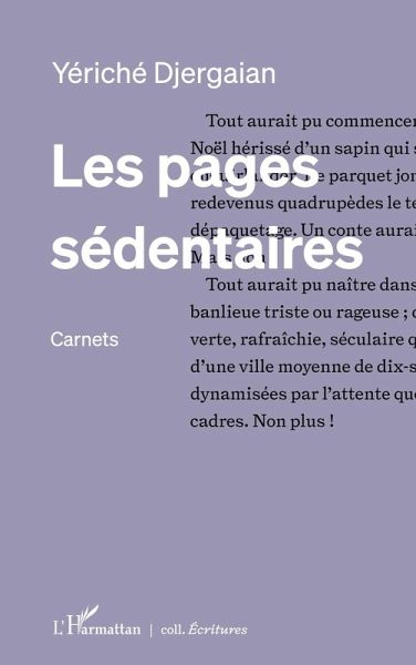 Les pages sédentaires