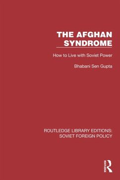 The Afghan Syndrome (eBook, ePUB) - Gupta, Bhabani Sen