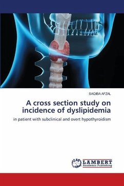 A cross section study on incidence of dyslipidemia