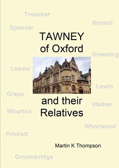 TAWNEY of Oxford - Thompson, Martin K