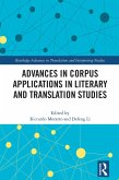 Advances in Corpus Applications in Literary and Translation Studies (eBook, PDF)