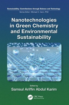 Cover Nanotechnologies in Green Chemistry and Environmental Sustainability (eBook, ePUB)