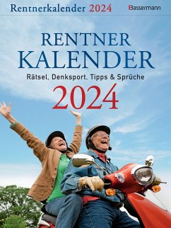 Rentnerkalender 2024. Der beliebte Abreißkalender bringt Schwung in den Ruhestand - Beck, Brigitte;Krüger, Eberhard