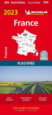 Cover Michelin Frankreich 2023 (plastifiziert)