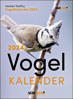 Vogelkalender 2024 - Tagesabreißkalender zum Aufstellen oder Aufhängen - Steffny, Herbert