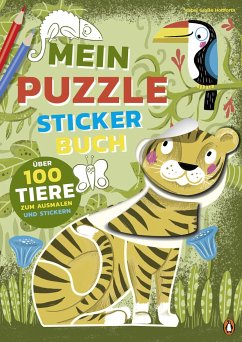 Mein bunter Puzzle-Sticker-Spaß - Tiere - Große Holtforth, Isabel