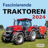 Faszinierende Traktoren 2024 - Monats-Wandkalender zum Aufhängen, 30 x 30 cm