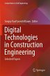 Digital Technologies in Construction... - Bild 1