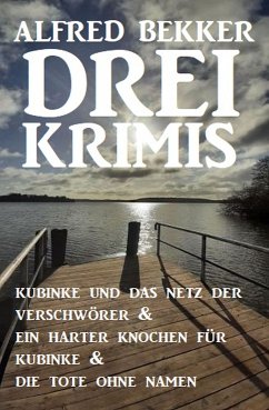 Drei Krimis: Kubinke und das Netz der Verschwörer & Ein harter Knochen für Kubinke & Die Tote ohne Namen (eBook, ePUB) - Bekker, Alfred