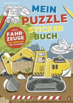 Mein bunter Puzzle-Sticker-Spaß - Fahrzeuge - Große Holtforth, Isabel