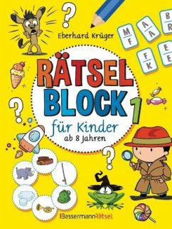 Rätselblock 1 für Kinder ab 8 Jahren - Krüger, Eberhard