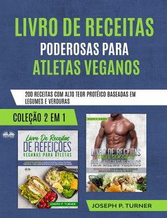 Cover Livro De Receitas Poderosas Para Atletas Veganos (eBook, ePUB)