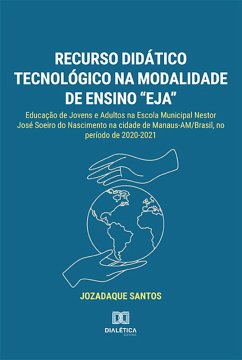 Cover Recurso didático tecnológico na modalidade de ensino 