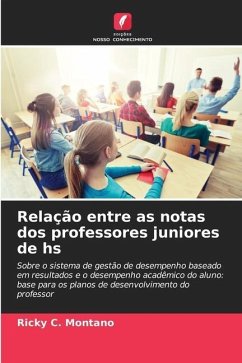 Relação entre as notas dos professores juniores de hs - C. Montano, Ricky