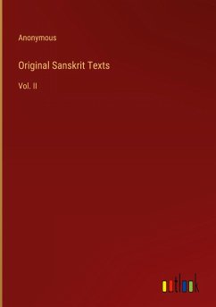 Cover Original Sanskrit Texts