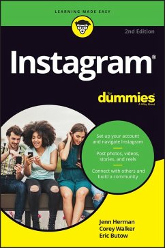 Instagram For Dummies (eBook, ePUB) - Herman, Jenn; Walker, Corey; Butow, Eric