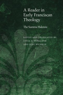 A Reader in Early Franciscan Theology (eBook, PDF)