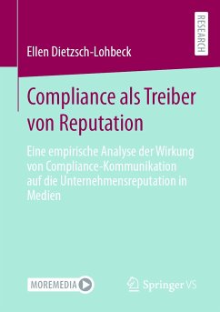 Compliance als Treiber von Reputation (eBook, PDF) - Dietzsch-Lohbeck, Ellen