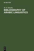 Bibliography of Arabic linguistics (eBook, PDF)