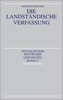 Cover Die Landständische Verfassung (eBook, PDF)