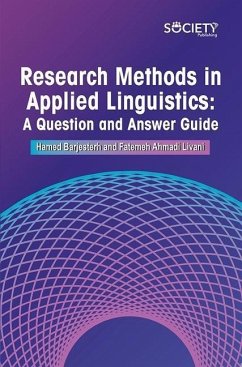 Research Methods in Applied Linguistics: A Question and Answer Guide - Barjesterh, Hamed; Ahmadi Livani, Fatemeh