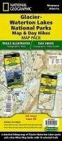 Glacier and Waterton Lakes Day Hikes & National Parks Maps [Map Pack Bundle] - National Geographic Maps