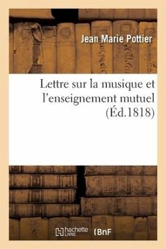 Cover Lettre sur la musique et l'enseignement mutuel