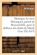 Harangue Du Sieur Mistanguet, Parent de... - Bild 1
