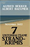 7 unterhaltsame Strandkrimis November 2022 (eBook, ePUB)