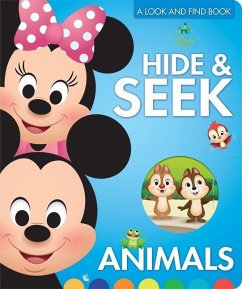 Disney Baby: Hide & Seek Animals a Look and Find Book - Pi Kids