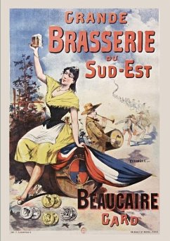 Carnet ligné: Grande brasserie du Sud-Est, affiche, 1890 - Sans Auteur