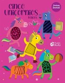 Cinco unicornios felices