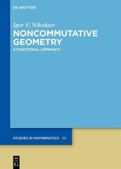 Noncommutative Geometry (eBook, PDF) - Nikolaev, Igor V.