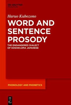 Cover Word and Sentence Prosody (eBook, PDF)