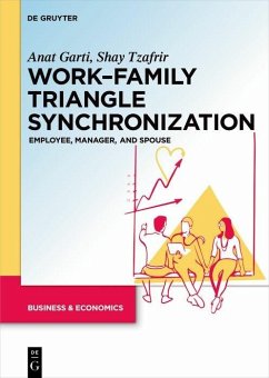 Work-Family Triangle Synchronization (eBook, PDF) - Garti, Anat; Tzafrir, Shay