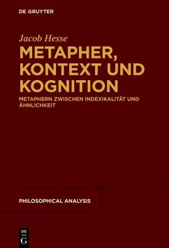 Metapher, Kontext und Kognition (eBook, ePUB) - Hesse, Jacob