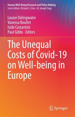 The Unequal Costs of Covid-19 on Well-being in Europe (eBook, PDF)
