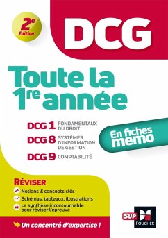 DCG : Toute la 1ère année du DCG 1, 8, 9 en fiches - Révision (eBook, ePUB) - Burlaud, Alain; Rouaix, Françoise; Teste, Marie; Echeviller, Jean-Louis; Balny, David; Soutenain, Jean-François