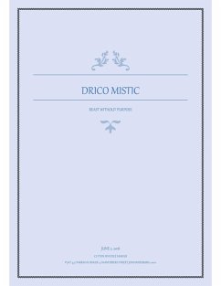 Drico Mystic Beast without Purpose (eBook, ePUB) - Sandstone