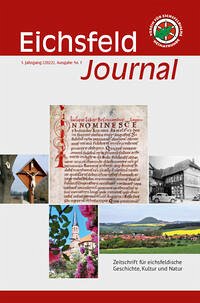 Eichsfeld-Journal 1. Ausg. - Herausgeber: Verein für Eichsfeldische Heimatkunde in Zusammenarbeit mit der Kreisheimatpflege des Landkreises Eichsfeld
