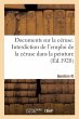 Documents sur la céruse. Interdiction... - Bild 1