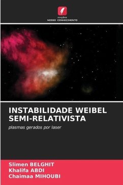 INSTABILIDADE WEIBEL SEMI-RELATIVISTA - Belghit, Slimen;Abdi, Khalifa;Mihoubi, Chaimaa