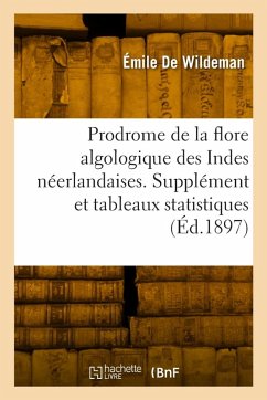Cover Prodrome de la flore algologique des Indes néerlandaises et parties des territoires de Bornéo