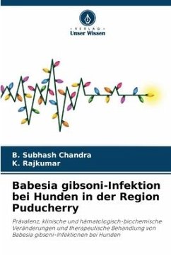 Babesia gibsoni-Infektion bei Hunden in der Region Puducherry - Chandra, B. Subhash;Rajkumar, K.