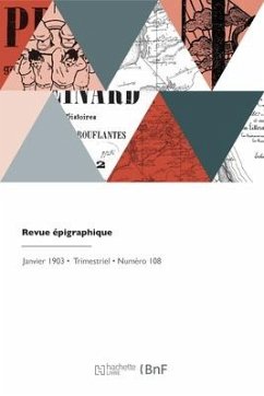 Revue épigraphique - Espérandieu, Émile; Reinach, Adolphe