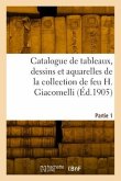 Catalogue de tableaux, dessins et aquarelles, bronzes de Barye, Mêne et Cain, meubles