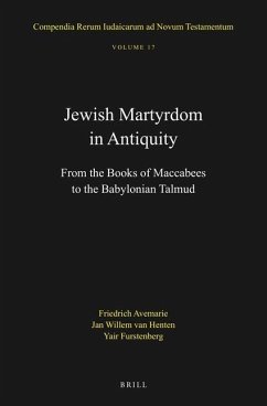 Jewish Martyrdom in Antiquity - Furstenberg, Yair; Henten, Jan Willem van; Avemarie, Friedrich