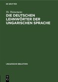 Die deutschen Lehnwörter der ungarischen Sprache