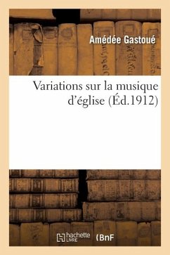 Cover Variations sur la musique d'église